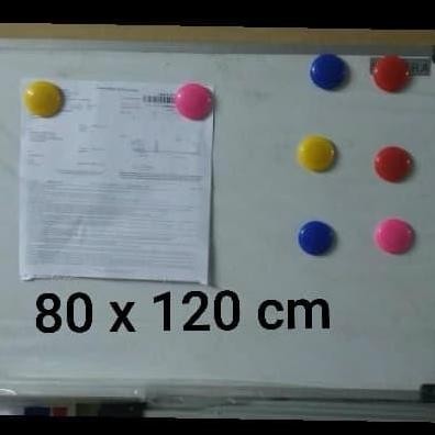 

WHITEBOARD MAGNET 80 X 120 CM Kualitas Original