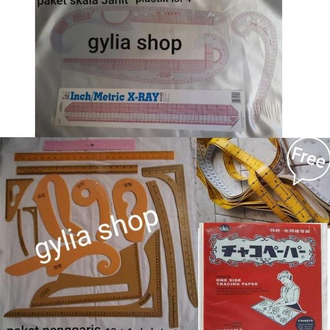 

Paket Penggaris Pola + Paket Skala Plastik + Karbon + Free Meteran Kualitas Original