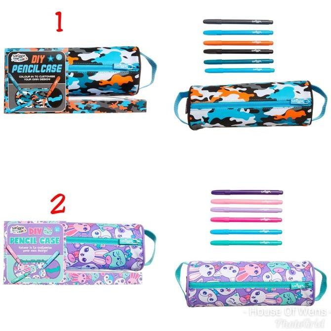 

SMIGGLE FUNKY DIY KITS PENCIL CASE - TEMPAT PENSIL SMIGGLE Kualitas Original