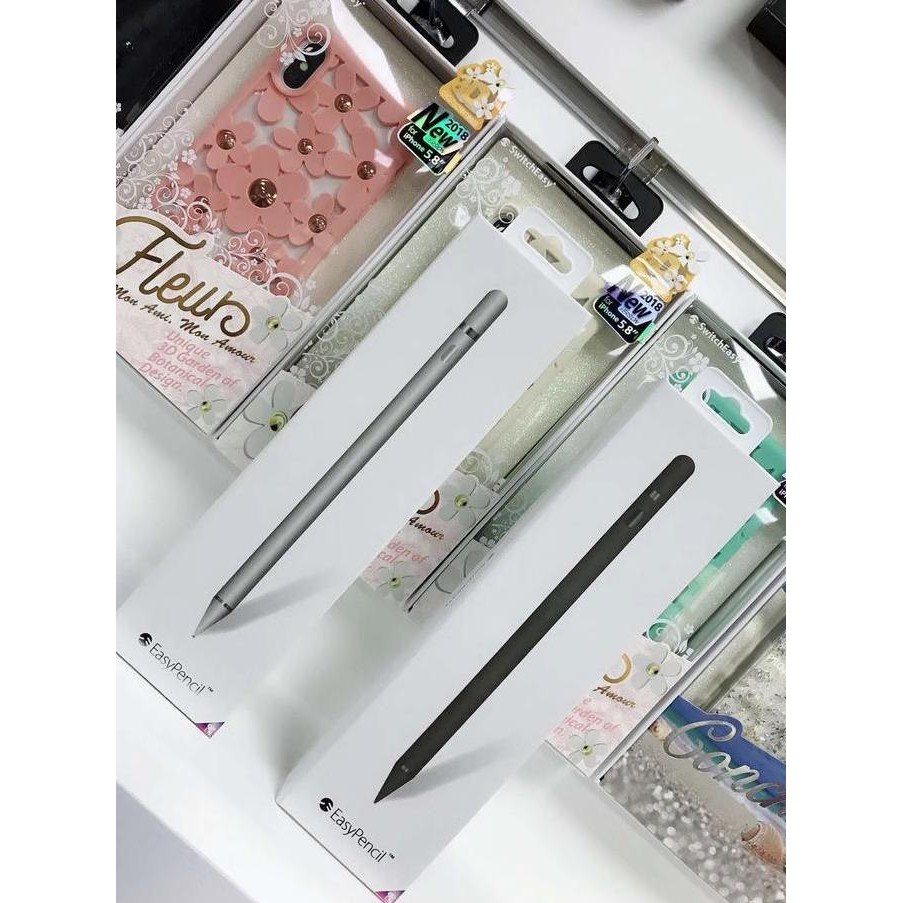 

SwithEasy EASY PENCIL Premium Stylus For Ipad Black and Silver Kualitas Original