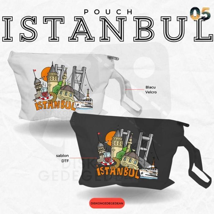 Jual Diskongedegedean Pouch Souvenir Istanbul Turki Dompet Oleh Oleh Turkey Bahan Blacu Dengan Resle