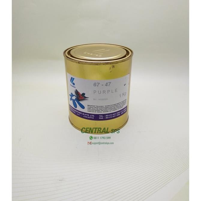 

tinta coates purple 67-47 Kualitas Original