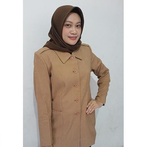 Promo / Terlaris Blazer pramuka guru dan pembina setelan rok dan celana ukuran SS sampai 8L Brand Az