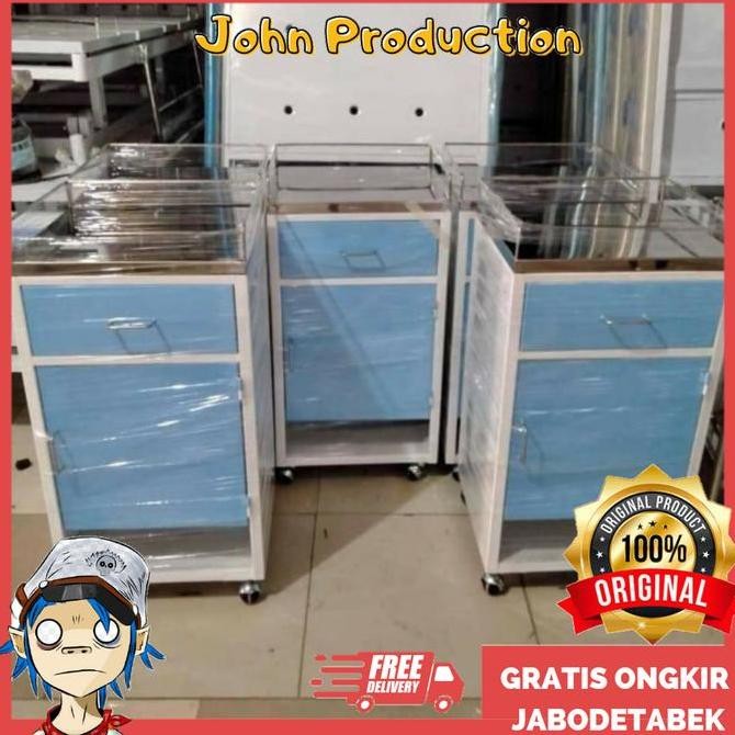 

BedSide Cabinet Standar/Lemari Pasien (Besi) Kualitas Original