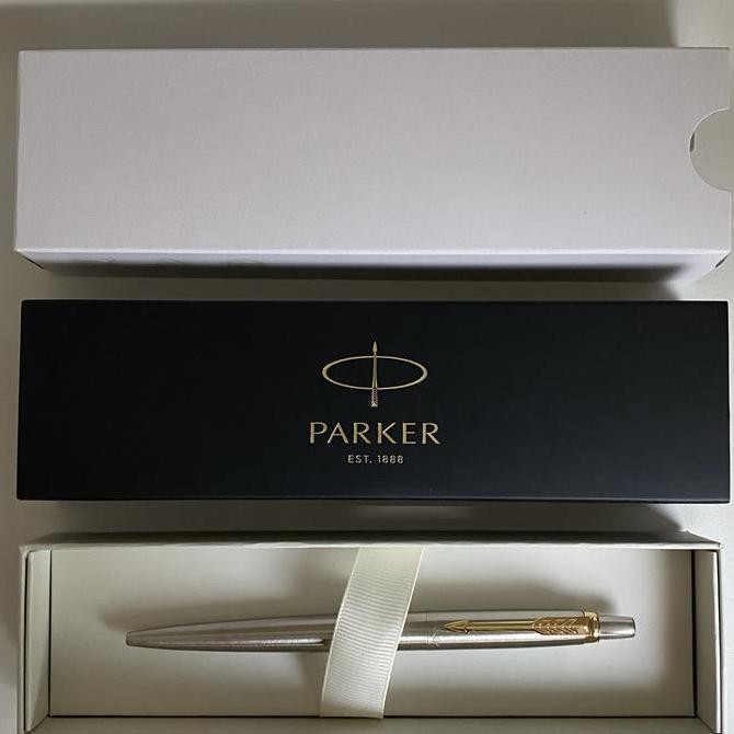 

Parker Jotter BP SS GT Klip GOLD TRIM Kualitas Original
