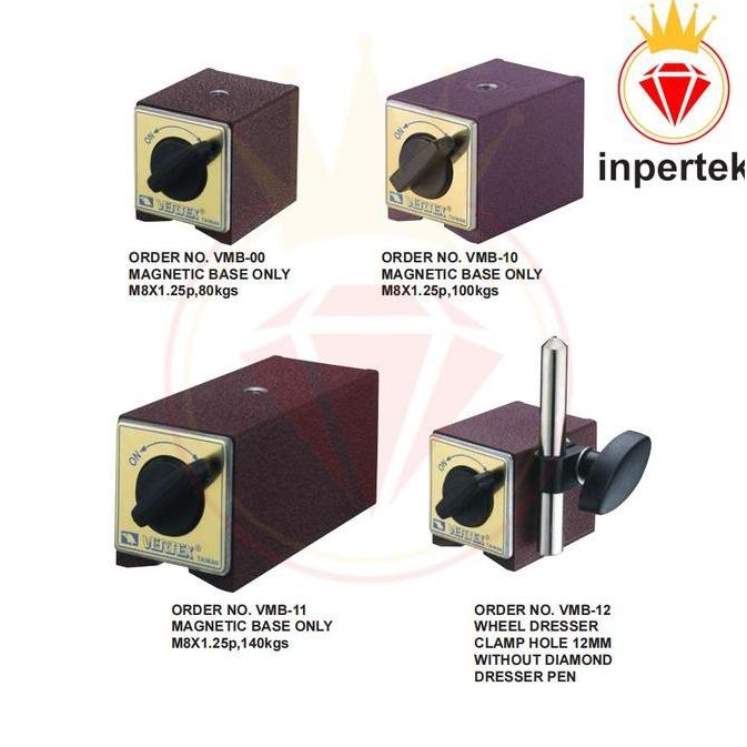 VERTEX Magnetic Tool VMB-11 Magnetic Base Only VMB 11 Dudukan Stand Kualitas Original