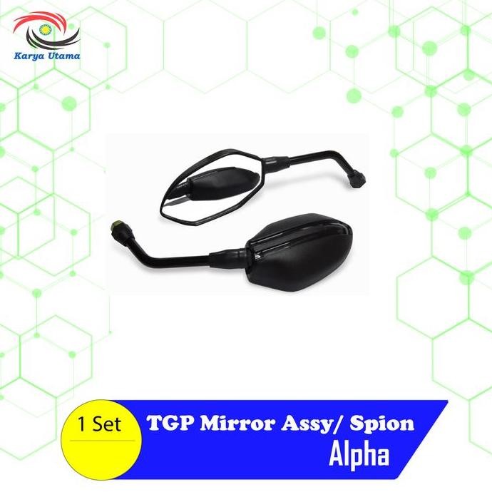 Promo Kaca Spion Cembung Alpha TGP Honda Supra / Vario / Beat / Revo COD