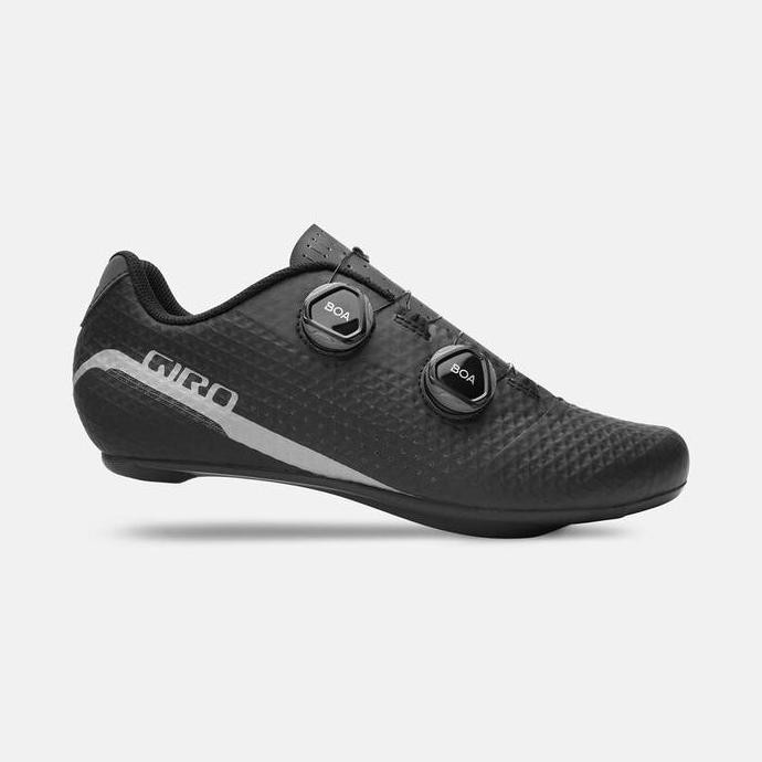 Sepatu Sepeda Giro Regime Black - Road Cleat Shoes Roadbike