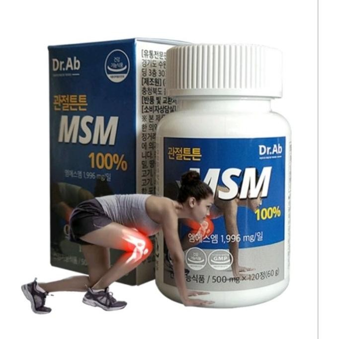 Dr. Ab Msm 100% Suplemen Kesehatan Nyeri Sendi