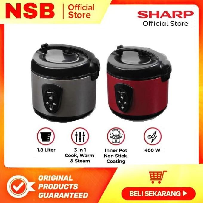 Tersedia Mejicom rice Cooker sharp penanak nasi 1.8 Liter