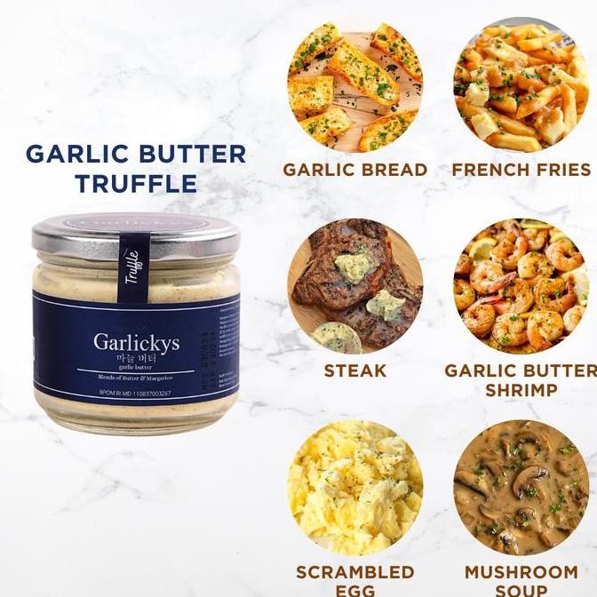

[Ready/Spesial] Garlickys Premium Truffle & Garlic Butter [Terlaris&Recommended]