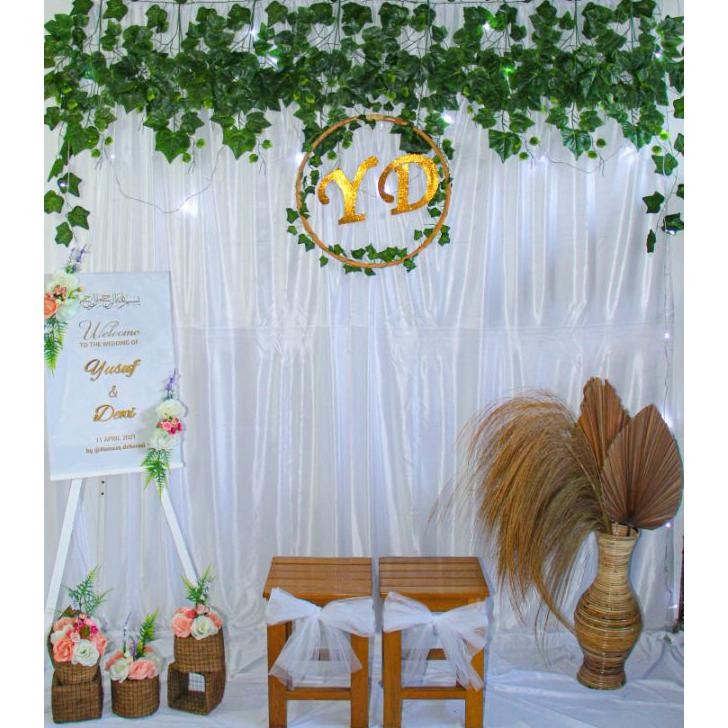 Paket Badrop F Dekorasi Lamaran Aqiqah Akad Sederhana Photobooth Lamaran Wedding Photo