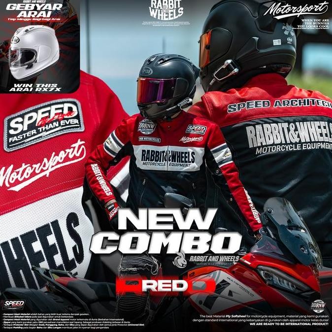 Miliki New Combo "Red" Rabbit And Wheels