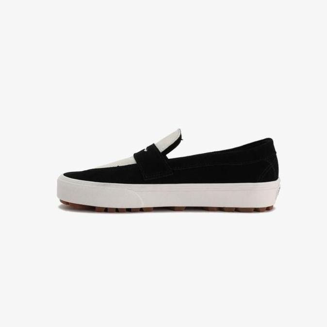 Vans Loafer Style 53 Sv Black White Unisex Original Resmi