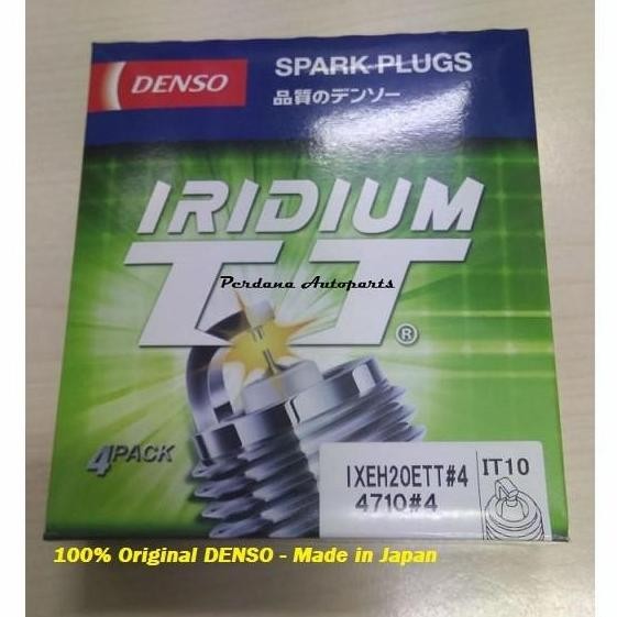 . Busi Mobil DENSO Iridium TT Cross FXE20HE11 Original Japan