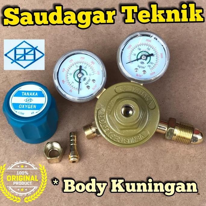 Regulator Oksigen Regulator Tabung Oxigen Tanaka