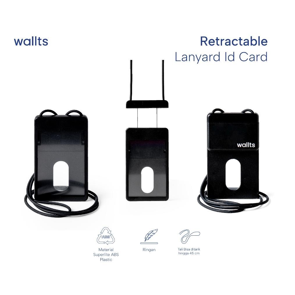

LINDU Wallts Hanna Lanyard Name Tag ID Card Tarik Tali Yoyo