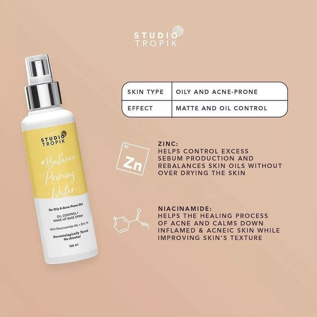 EL Studio Tropik Priming Water Studio Tropik Flawless Priming Water Studio Tropik Balance Priming Wa