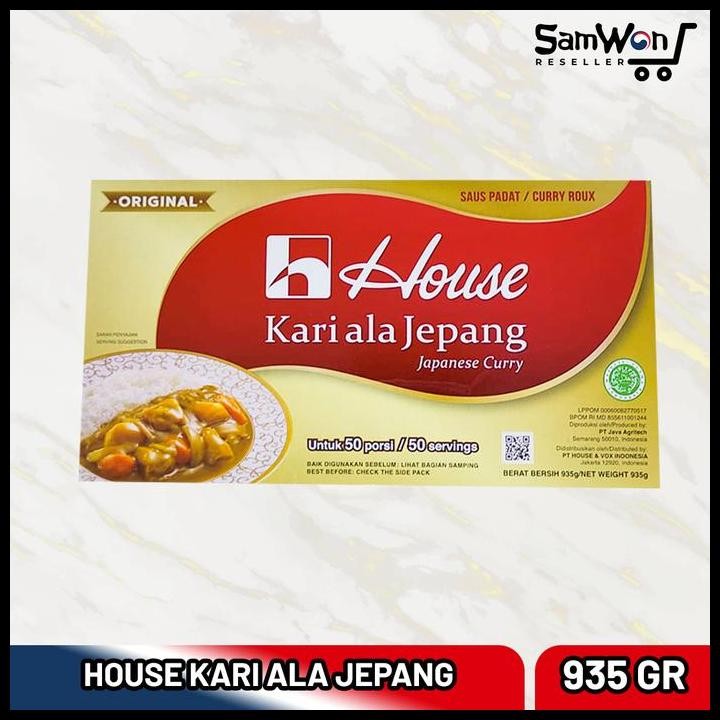 

Terlaris House Curry Bumbu Kari Saos Paste Jepang 1Kg (Bisa Untuk 50 Porsi) Good Quality