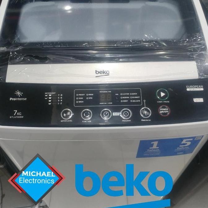 Tersedia PROMO BEKO MESIN CUCI 7KG BTLA7008W