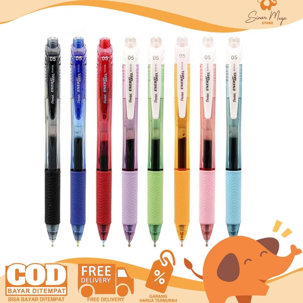 

Ow42 Ghs-55 Fg-87 Pentel Energel Bln105 Pulpen Gel Pen Murah Berkualitas Sale Original