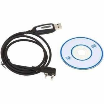KABEL USB PROGRAM DAN CD DRIVER UNTUK HT BAOFENG BOFENG
