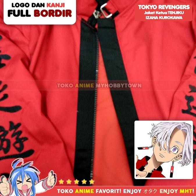 Promo Jaket Parka Jubah Coat Tenjiku Izana Kurokawa Tokyo Revengers Yokohama
