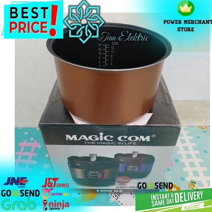 Tersedia Panci MagicCom Yong Ma Original 2,5 Liter SMC-4033