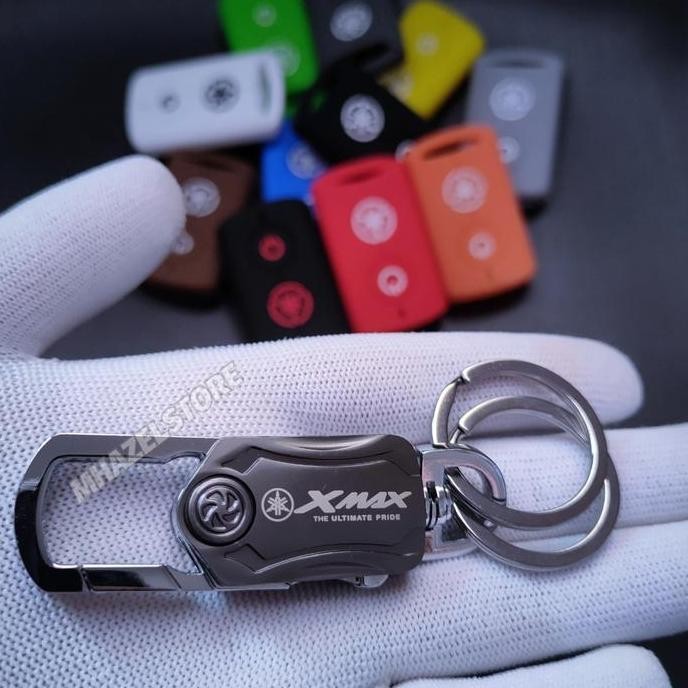 GANTUNGAN KUNCI REMOTE SARUNG COVER KUNCI MOTOR YAMAHA XMAX