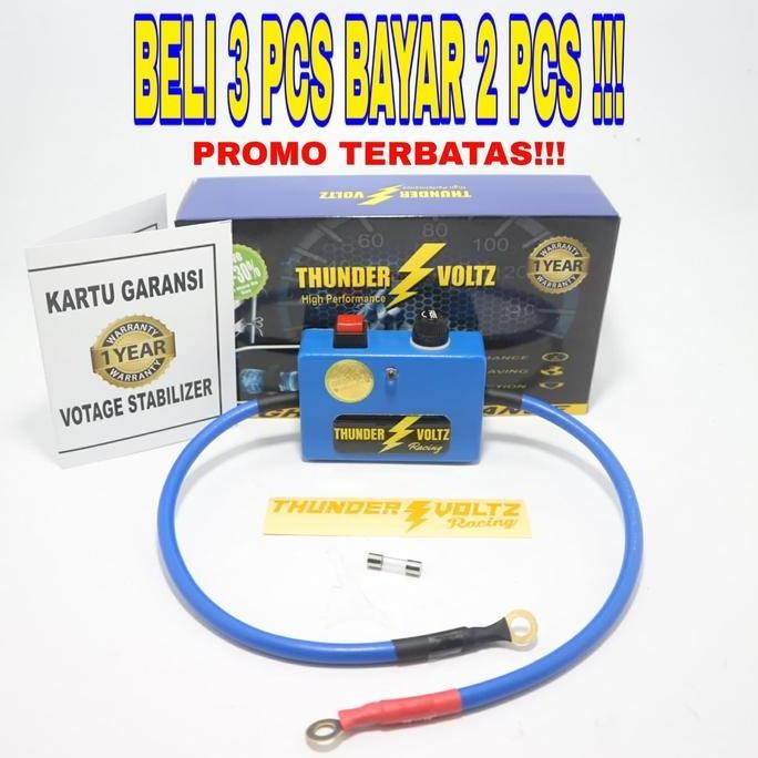 STABILIZER AKI THUNDER VOLTZ UNTUK MOTOR 1