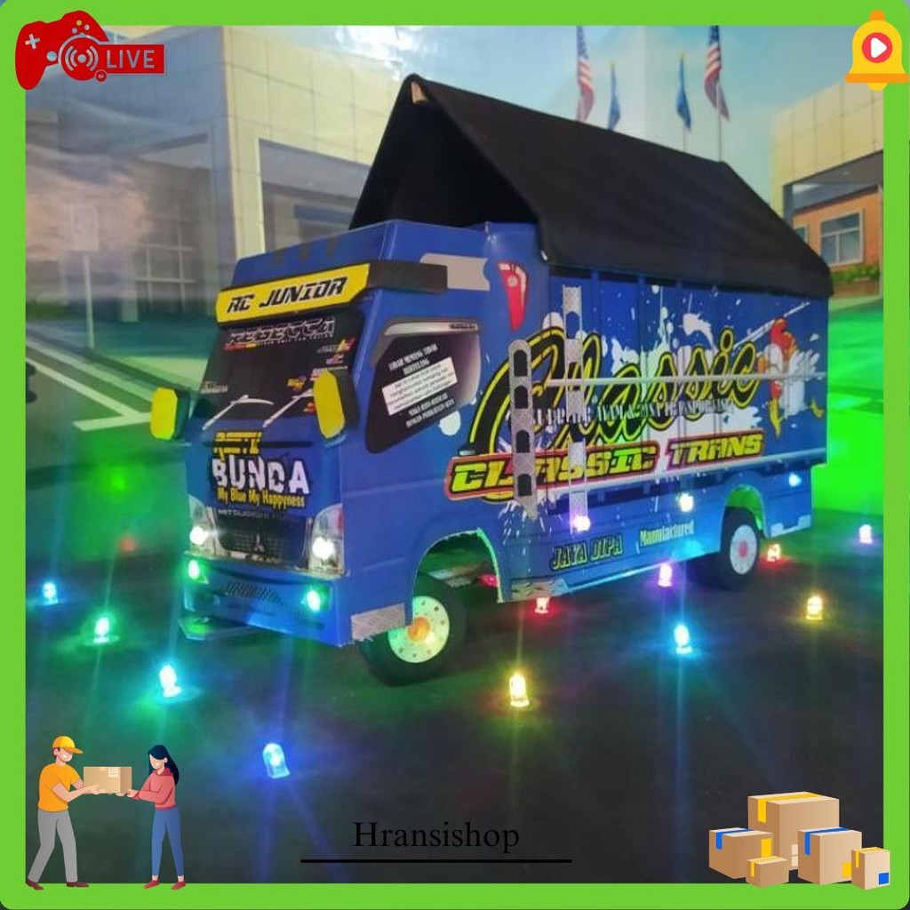 Truk Oleng Mobil Truck Mainan Wahayu Abadi Oleng Promo Miniatur Truk Murah Truk Oleng Mainan Anak Bo