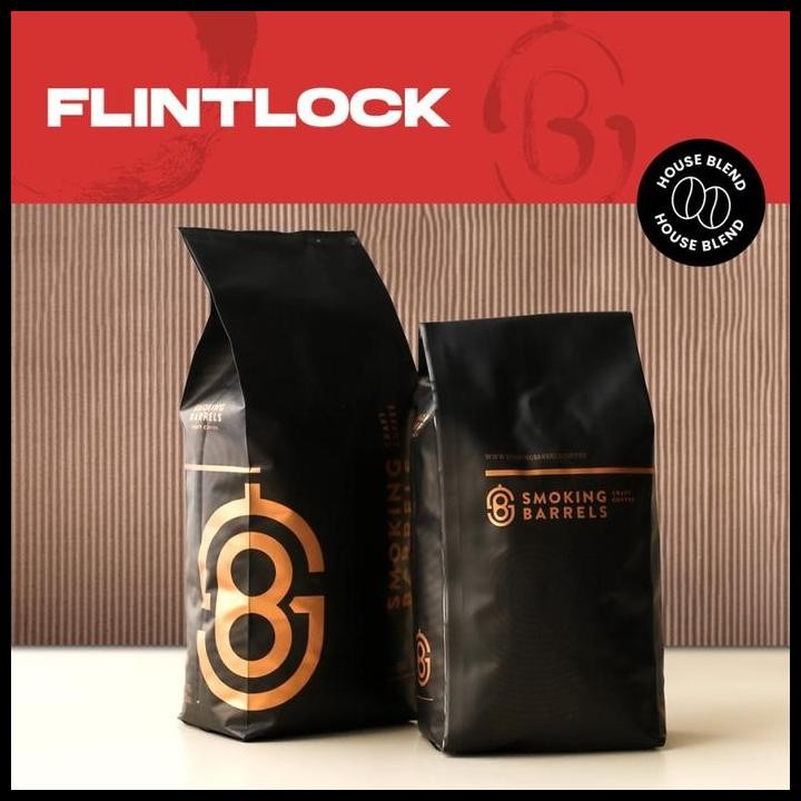 

Terlaris Flintlock Blend 1Kg (Specialty Coffee - Espresso Roast) - Sb Craft Coffee Good Quality