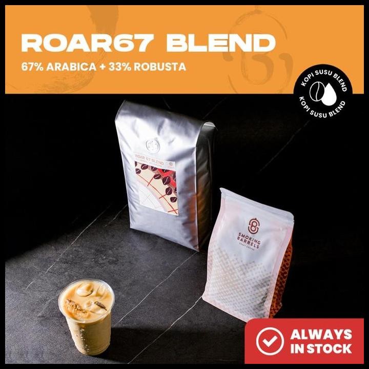 

Terlaris Roar 67 Blend - Dark Roast Biji Kopi Es Kopi Susu - Sb Craft Coffee Good Quality