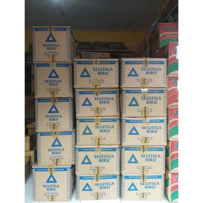 

Terlaris Tepung Terigu Segitiga Biru 500 Gram 1 Karton [20 Pieces]