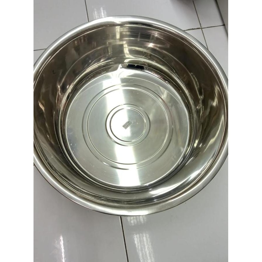 paling diminati] HAKAI Stainless Basin / Mixing Bowl / Baskom 70 cm #SSHB-RRP/70
