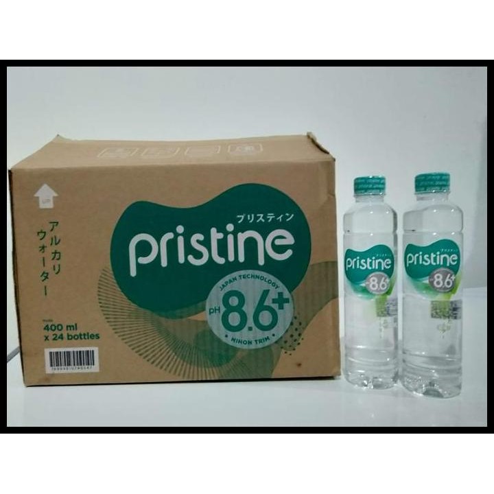 

Terlaris Air Minum Pristine 8.6+ 400Ml 1 Dus = 24 Botol Good Quality