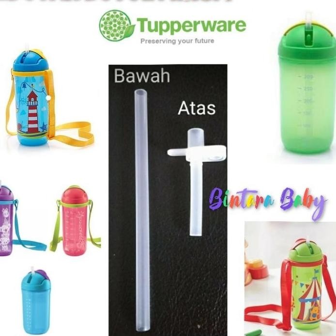 Kds Sedotan Pengganti Botol Minum Kiddos Tumbler Tupperware Straw Replacement Botol Minum Kiddos Tum