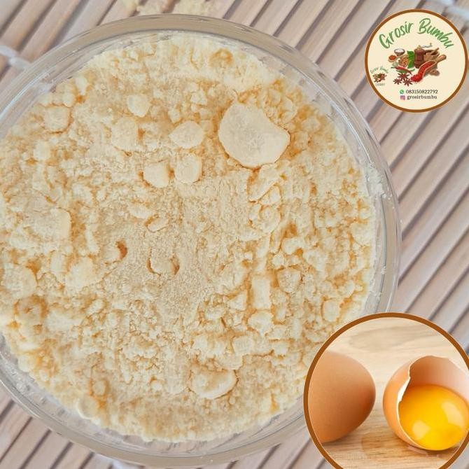 

Promo Tepung Kuning Telur 250Gram/ Egg Yolk Powder