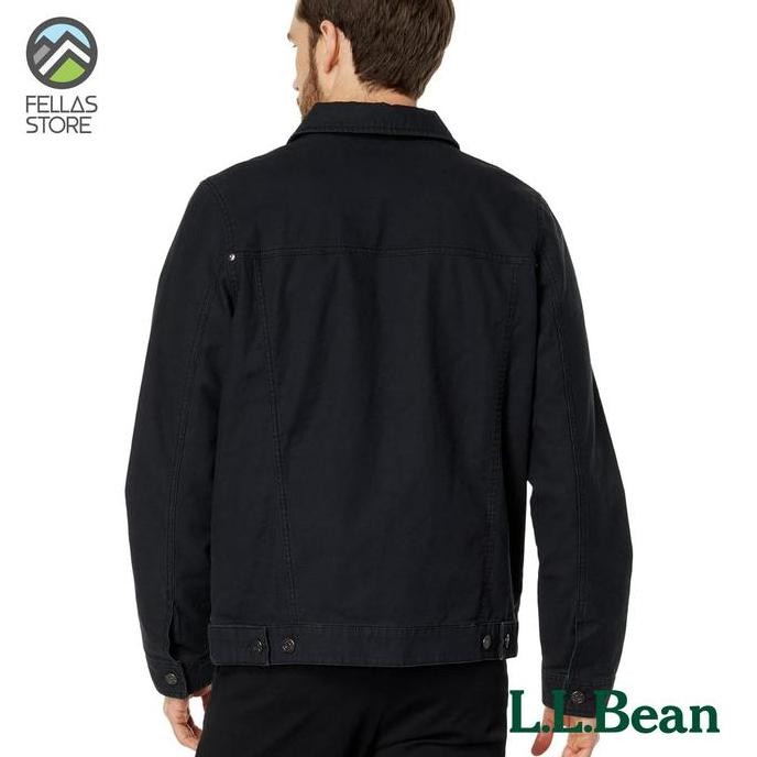 Murah Ll Bean - Men'S Beanflex Utility Trucker Jacket Black