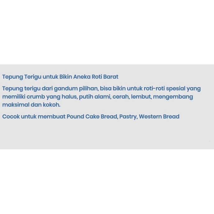 

Promo Tepung Cakra Kembar Roti 5 Kg - Flour Bogasari Untuk Tinggi Protein