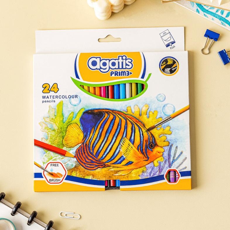 

LINDU AGATIS Prime Pensil Warna Watercolor isi 24pcs