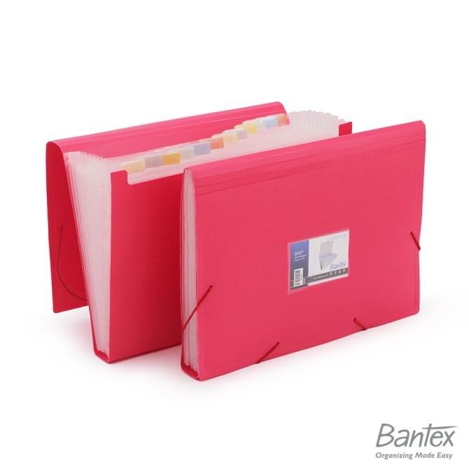 

LINDU Bantex Expanding File A4 Melon 3600 63