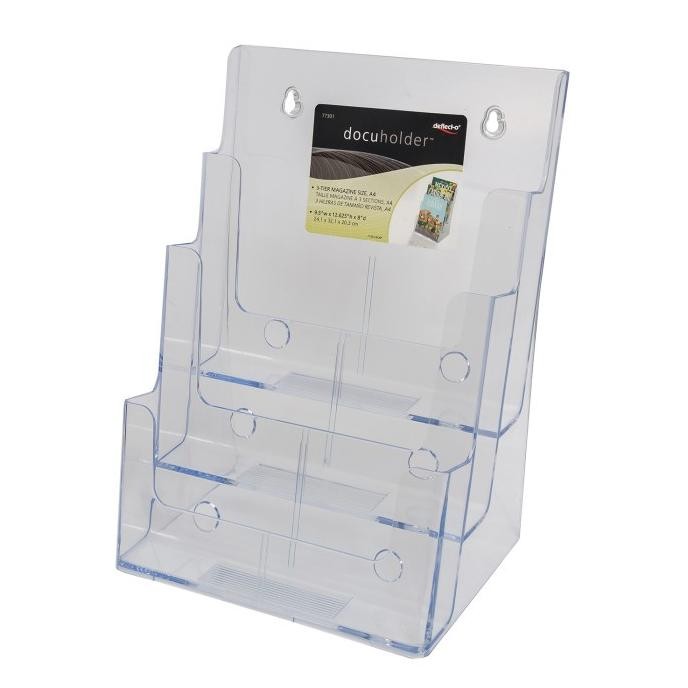 

LINDU Deflecto 3-Tier Multi Pocket LS A4 #77301