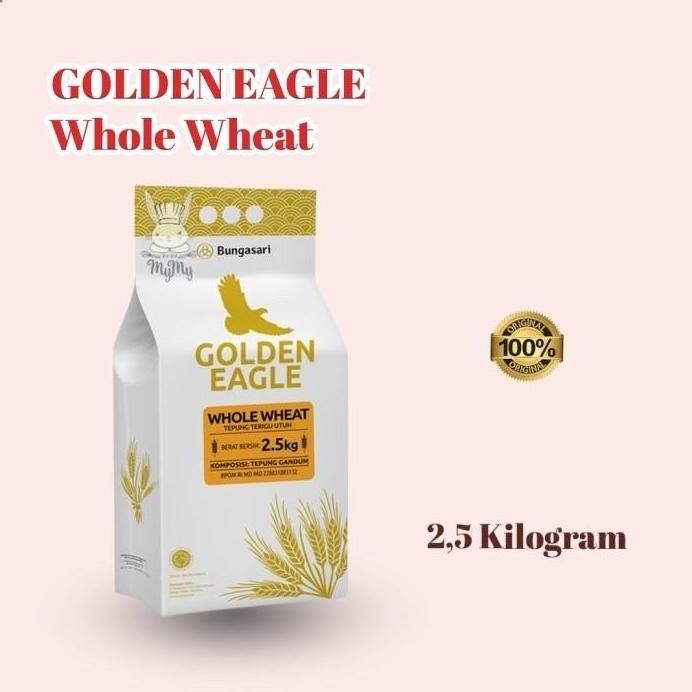 

Terlaris Golden Eagle Whole Wheat 2,5 Kg