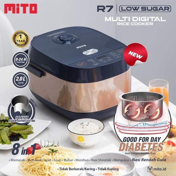 Sale Mito Rice Cooker Digital R7 Low Sugar