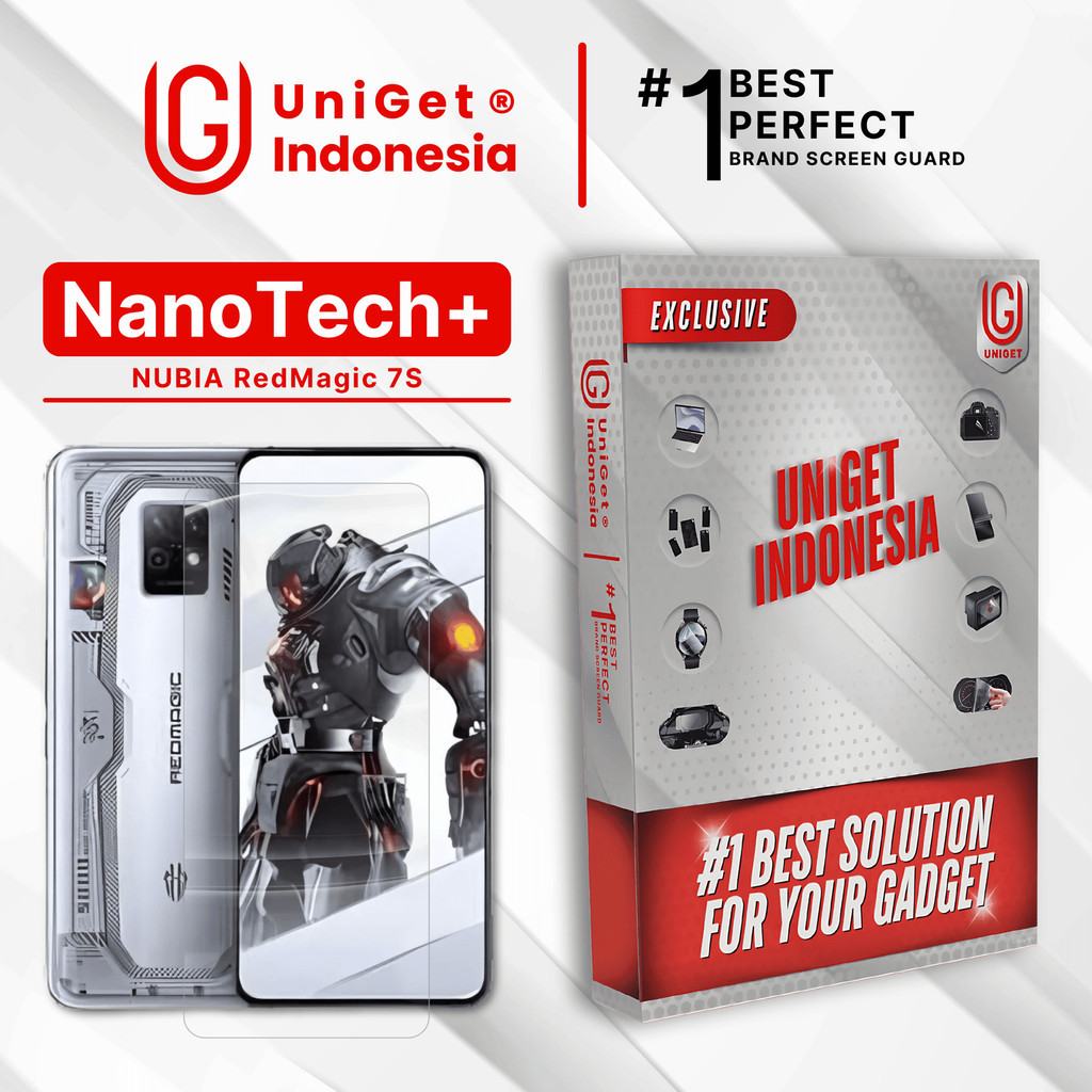 UniGet EPU BIO GENESIS Hydrogel for Nubia Red Magic 7S / Screen Guard (Nanotech+ 100% Recycle) Premi