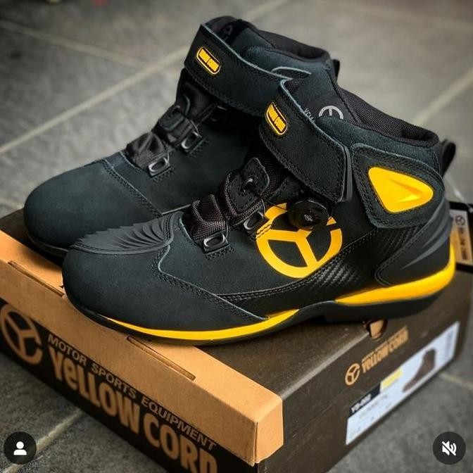 Miliki Sepatu Yellowcorn Ys 003 Ys003 Black Yellow