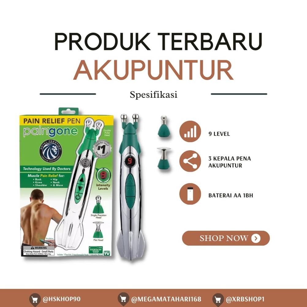 Rocket Tens Therapy Pain Relief Pen Akupuntur Pen Terapi massager pen Electronic Acupuncture Pen Ele