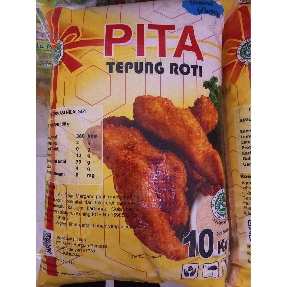 

Terlaris Khusus Jne Breadcrumb / Tepung Roti / Tepung Panir 10Kg
