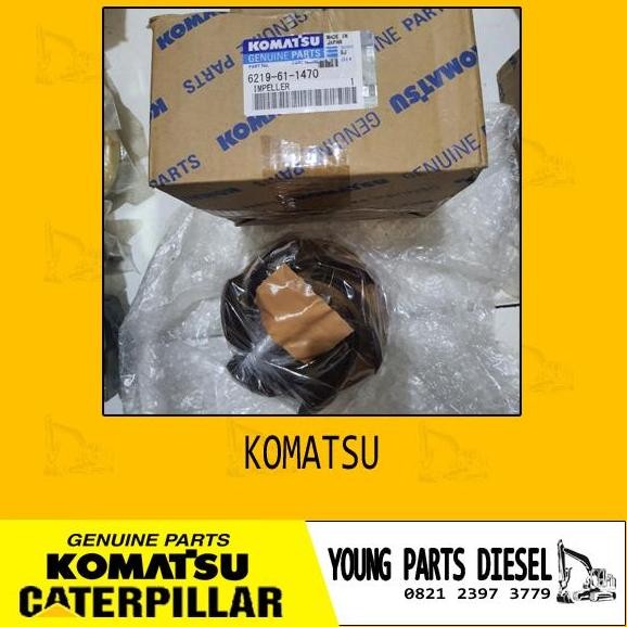 6219-61-1470 Impeller Genuine Parts Komatsu